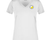 Team T-Shirt Weiß TCL Weiß-Gelb Damen